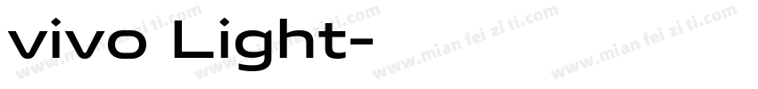 vivo Light字体转换